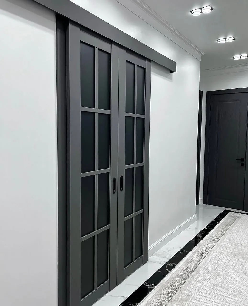Интерьер с раздвижной перегородкой
