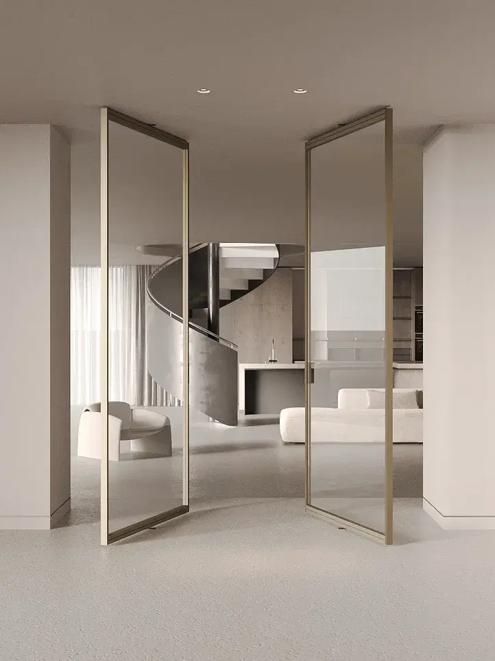 Алюминиевая дверь MINOLI 2 PIVOT 360