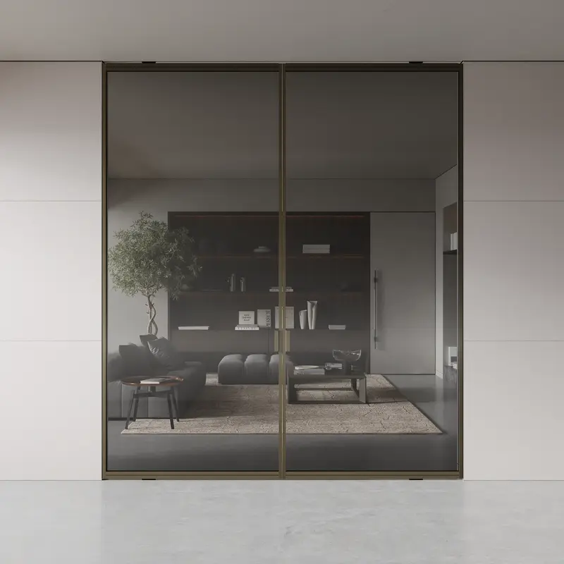 Алюминиевая дверь MINOLI 21 PIVOT 180