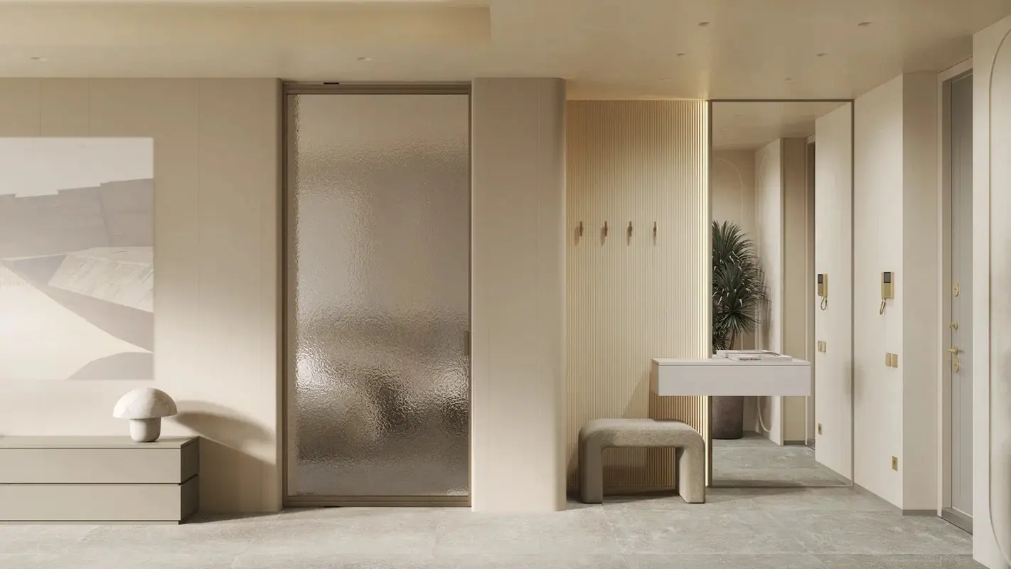 Алюминиевая дверь MINOLI 5 PIVOT 180