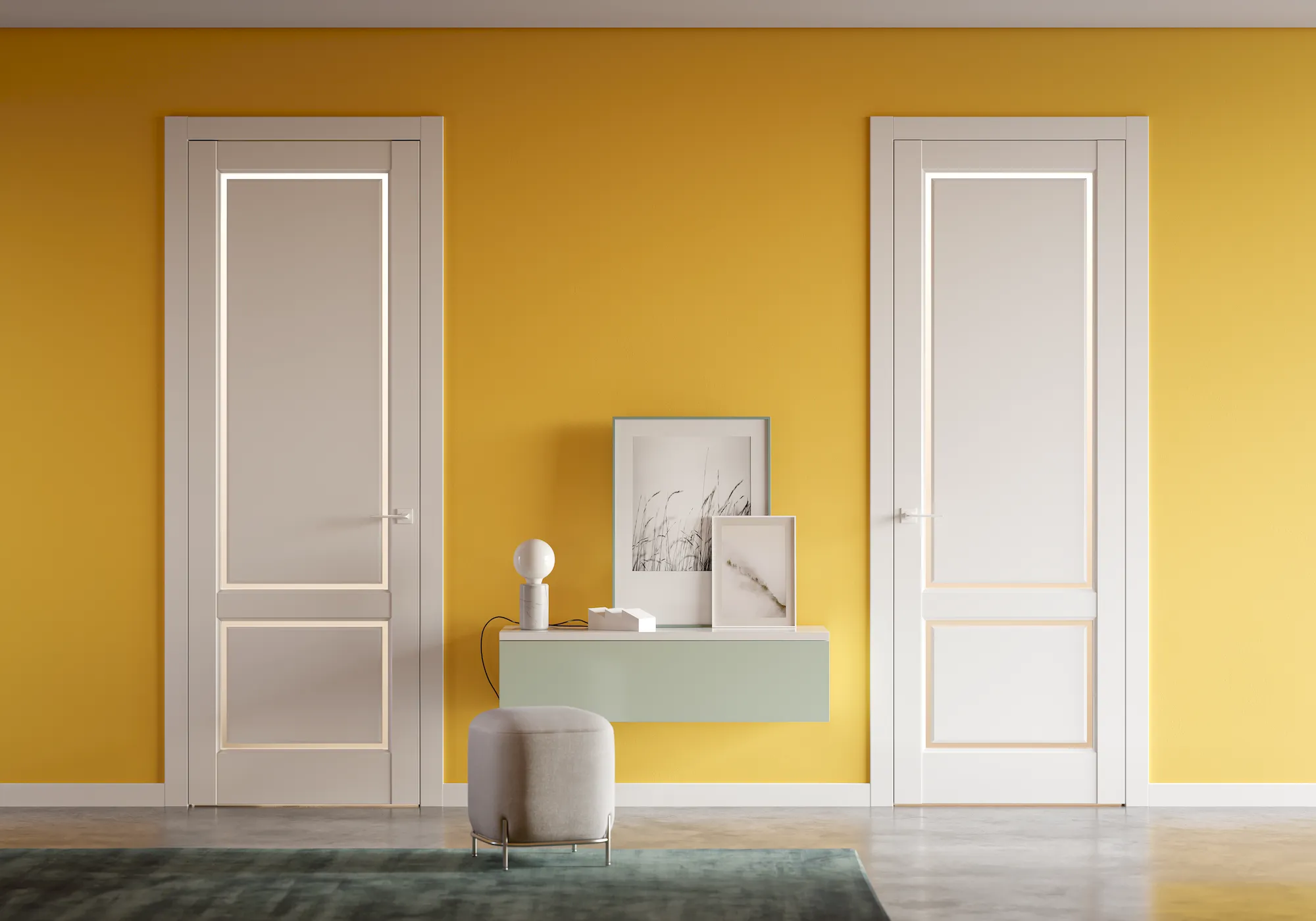 Коллекция Levitation Doors в интерьере